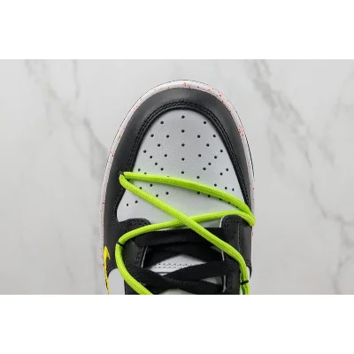 Nike SB Dunk Low Shooshes "Black/White/Green" фото № 3