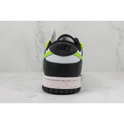 Nike SB Dunk Low Shooshes "Black/White/Green" фото № 8