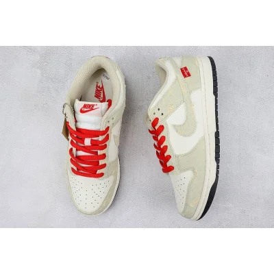 Levi's x Nike Dunk Low "Stitching Beige" фото № 7