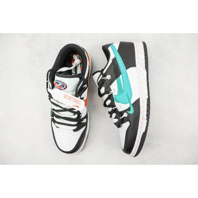 Nike Dunk Low Multi Swoosh "Blue/Black" фото № 6