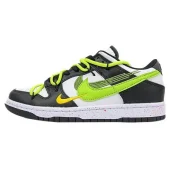 Nike Dunk Low Custom "Multiple Swooshes/Green"