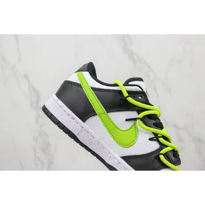 Nike Dunk Low Custom "Multiple Swooshes/Green" фото № 3