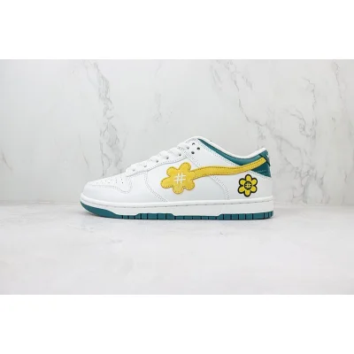Nike Dunk Low "Water The Plant/White/Yellow" фото № 2