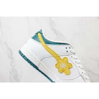 Nike Dunk Low "Water The Plant/White/Yellow" фото № 3