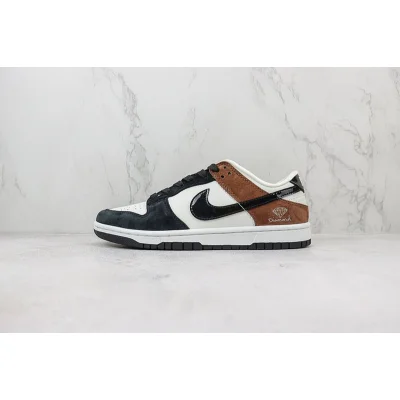 Nike Dunk Low "White/Black/Mocha" фото № 2 Nike Dunk Low "White/Black/Mocha" фото № 2