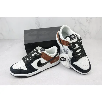 Nike Dunk Low "White/Black/Mocha" фото № 7 Nike Dunk Low "White/Black/Mocha" фото № 7