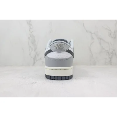 Nike Dunk Low "White/Cement Grey/Dark Grey" фото № 9