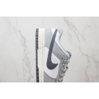 Nike Dunk Low "White/Cement Grey/Dark Grey" фото № 3