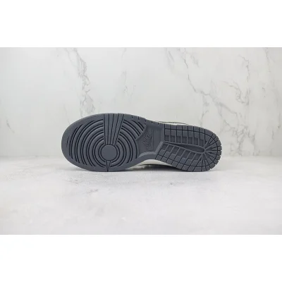 Nike Dunk Low "White/Cement Grey/Dark Grey" фото № 8