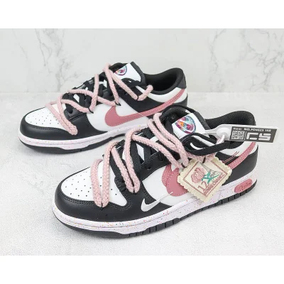 Nike Dunk Low "Black Pink" фото № 5