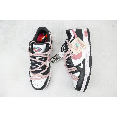 Nike Dunk Low "Black Pink" фото № 6