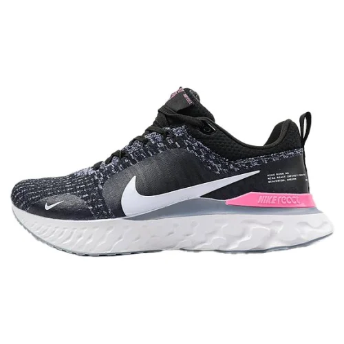 Nike React Infinity Run Flyknit 3 "Black Football Grey Pink"