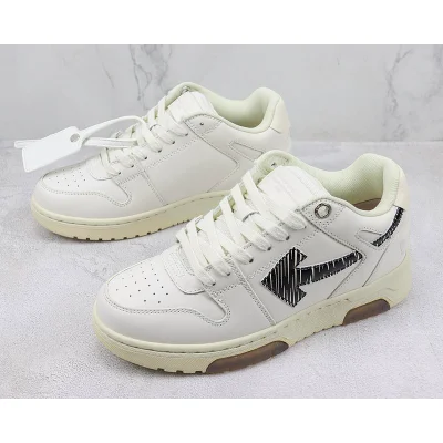 Off White Out Of Office "Cream/Black" фото № 5