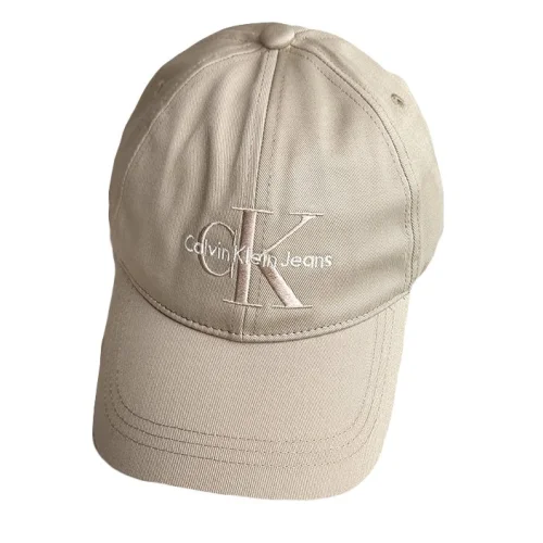 Кепка Calvin Klein With A Text Logo "Beige"