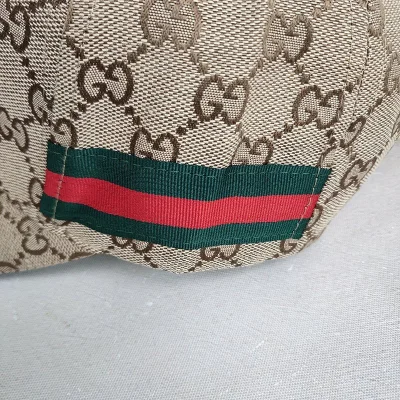 Кепка Gucci With Stripe Patch "Brown" фото № 5 Кепка Gucci With Stripe Patch "Brown" фото № 5