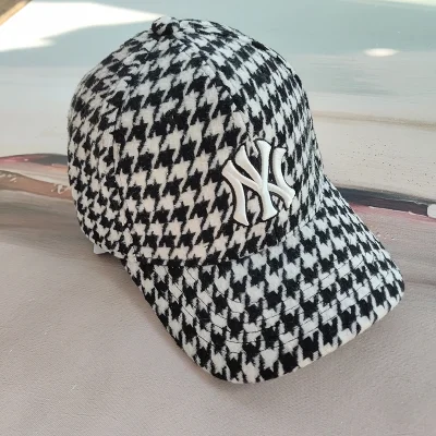 Кепка MLB Sunscreen "Black/White" фото № 3