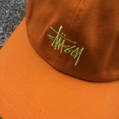 Кепка Stussy Logo Brand "Orange" фото № 4 Кепка Stussy Logo Brand "Orange" фото № 4