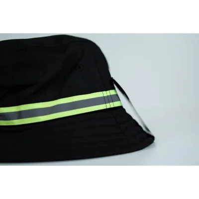 Панамка Stussy With Stripes "Black" фото № 2 Панамка Stussy With Stripes "Black" фото № 2