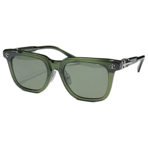 Солнцезащитные очки Chrome Hearts Front Symbols On Frame "Green"