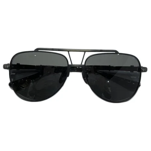 Солнцезащитные очки Chrome Hearts Frame Decorated By Small Springs "Black"