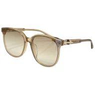 Солнцезащитные очки Chrome Hearts Temples Decorated By Symbol "Brown"