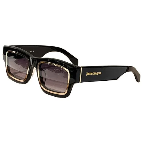 Солнцезащитные очки Palm Angels Inside Double Frame "Black/Gold"