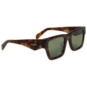 Солнцезащитные очки Prada Temples With Logo Inscription On Temples "Brown/Green"