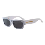 Солнцезащитные очки Prada Temples Decorated By Stripe Middle "White"