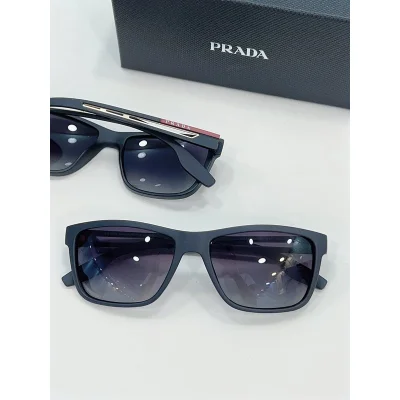 Солнцезащитные очки Prada Temples With White Stripe "Blue" фото № 4 Солнцезащитные очки Prada Temples With White Stripe "Blue" фото № 4