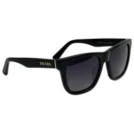 Солнцезащитные очки Prada Big Logo Letters On Frame "Black"