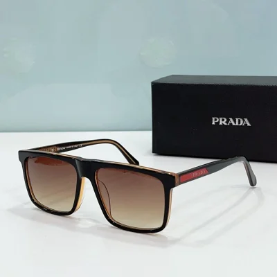 Солнцезащитные очки Prada Rectangle Shaped Colorful Frame With Inscription "Brown" фото № 2 Солнцезащитные очки Prada Rectangle Shaped Colorful Frame With Inscription "Brown" фото № 2