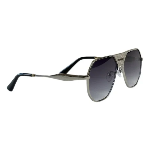 Солнцезащитные очки Prada Frame With Connected Wide Line Between Lenses "Gray/Silver"