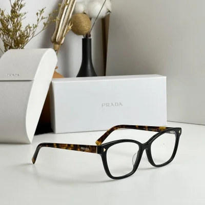 Оправа для очков Prada Frame Decorated By Arrows "Black/Brown" фото № 2 Оправа для очков Prada Frame Decorated By Arrows "Black/Brown" фото № 2