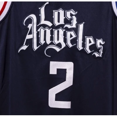 Баскетбольная Джерси Nike Los Angeles Clippers 20-21 №2 Kawhi Leonard "Black" фото № 3