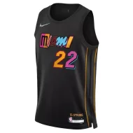 Баскетбольная Джерси Nike Miami Heat 21-22 №22 Jimmy Butler With Logo "Black"