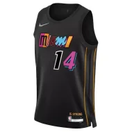 Баскетбольная Джерси Nike Miami Heat 21-22 №14 Tyler Herro "Black"