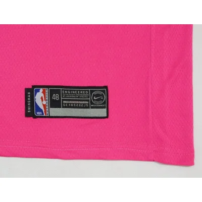 Баскетбольная Джерси Nike Miami Heat 18-19 №3 Dwyane Wade "Pink" фото № 5