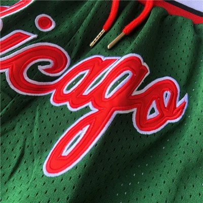 Баскетбольные Шорты Just Don Chicago Bulls With Logo "Green" фото № 5