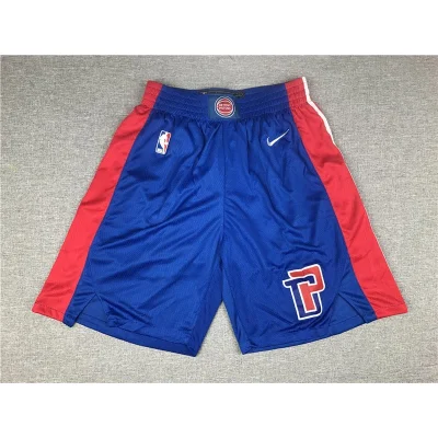 Баскетбольные Шорты Nike Detroit Pistons 19-20 "Blue" фото № 4