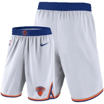 Баскетбольные Шорты Nike New York Knicks 17-18 "White" фото № 2