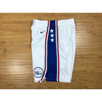 Баскетбольные Шорты Nike Philadelphia 76ers 17-18 "White" фото № 3