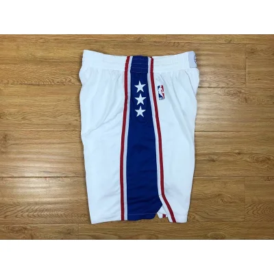Баскетбольные Шорты Nike Philadelphia 76ers 17-18 "White" фото № 4