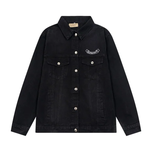 Куртка Burberry Backside Print White Laurel and Knight "Black"