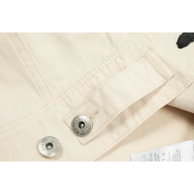 Джинсовая Куртка Gallery Dept X Lanvin Logo "White" фото № 4 Джинсовая Куртка Gallery Dept X Lanvin Logo "White" фото № 4