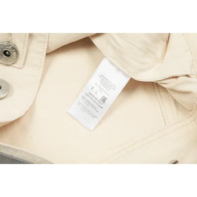 Джинсовая Куртка Gallery Dept X Lanvin Logo "White" фото № 5 Джинсовая Куртка Gallery Dept X Lanvin Logo "White" фото № 5