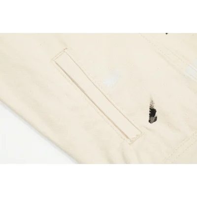 Джинсовая Куртка Gallery Dept X Lanvin Logo "White" фото № 6 Джинсовая Куртка Gallery Dept X Lanvin Logo "White" фото № 6