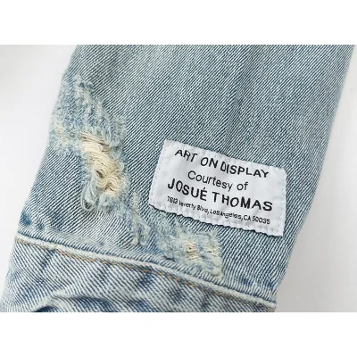 Джинсовая Куртка Gallery Dept Slightly Ragged Style "Blue" фото № 6