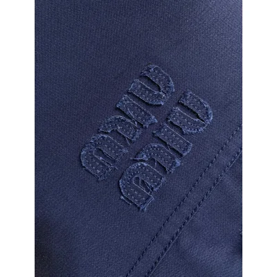 Куртка Miu Miu Frontside Left Dark Blue Logo Miu Miu "Blue" фото № 4 Куртка Miu Miu Frontside Left Dark Blue Logo Miu Miu "Blue" фото № 4