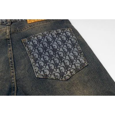 Джинсы Christian Dior Yellow Stripe Dior "Navy Blue" фото № 5 Джинсы Christian Dior Yellow Stripe Dior "Navy Blue" фото № 5