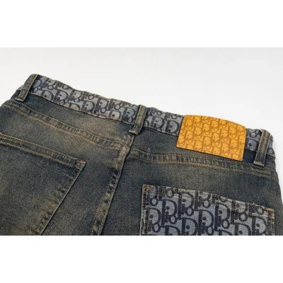 Джинсы Christian Dior Yellow Stripe Dior "Navy Blue" фото № 4 Джинсы Christian Dior Yellow Stripe Dior "Navy Blue" фото № 4